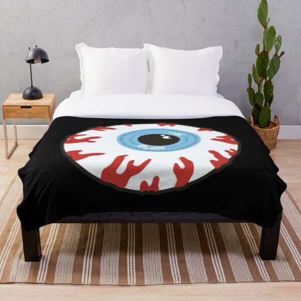 Mishka Eyeball Throw Blanket