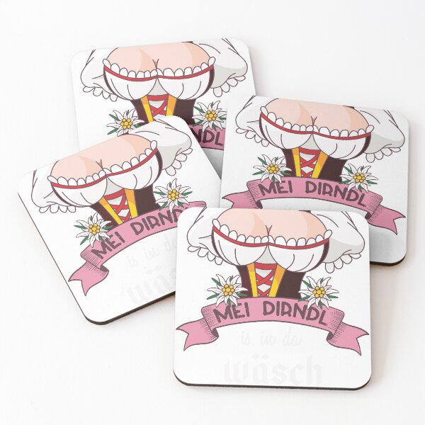 Item preview, Ladies Funny Oktoberfest Dirndl Replacement T-Shirt designed and sold by MrEddie10.