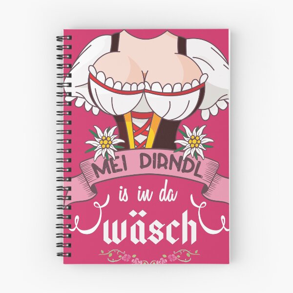 Item preview, Ladies Funny Oktoberfest Dirndl Replacement T-Shirt designed and sold by MrEddie10.