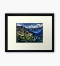 Gotthard Elbows Framed Print