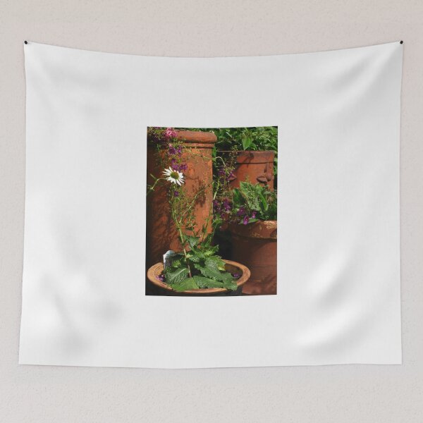 Item preview, Chimney Pots, Echinacea & Verbascum designed and sold by wiggyofipswich.