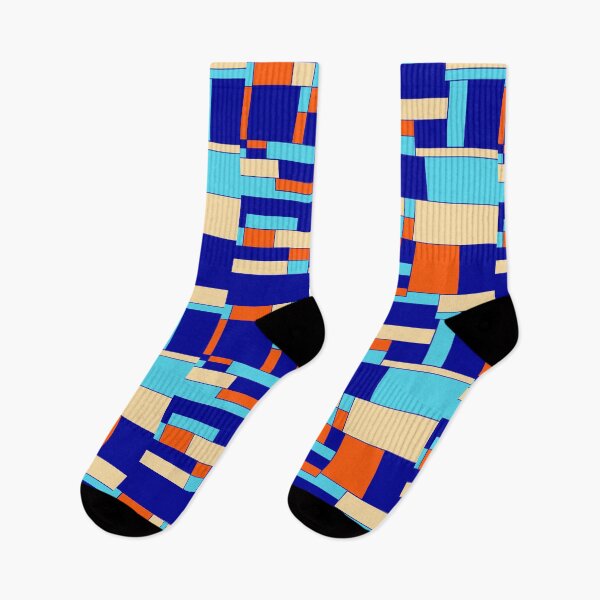 Item preview, Blue, cream and orange designed and sold by Ovahill.