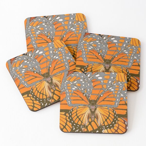 Item preview, ARTISTIC TWO TONED-ORANGE MONARCH BUTTERFLY designed and sold by sharlesart.