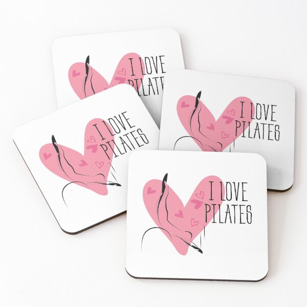 Item preview, Pilates on reformer and heart designed and sold by sashica.