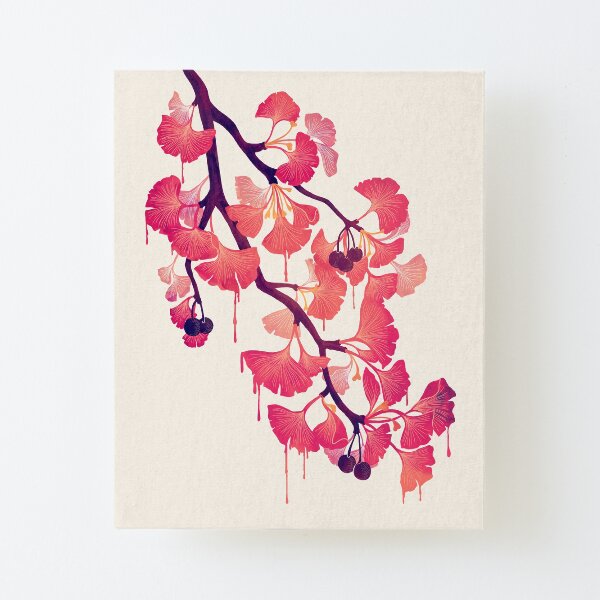 O Ginkgo Canvas Mounted Print