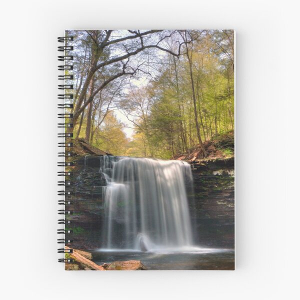 Item preview, Greening Trees at Harrison Wright Falls designed and sold by Gene Walls.