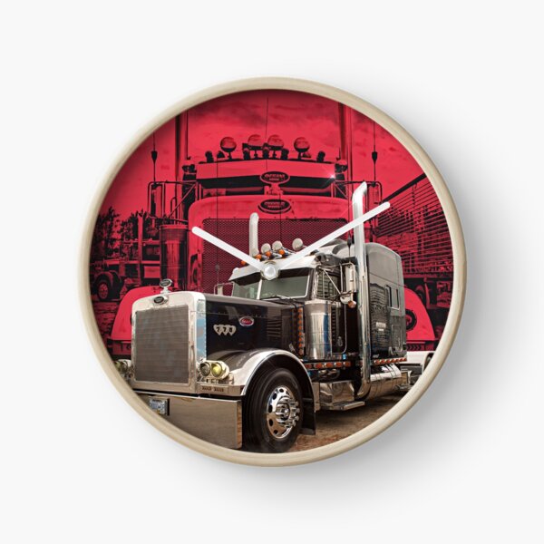 Item preview, Peterbilt with Red Peterbilt background designed and sold by rharrisphotos.