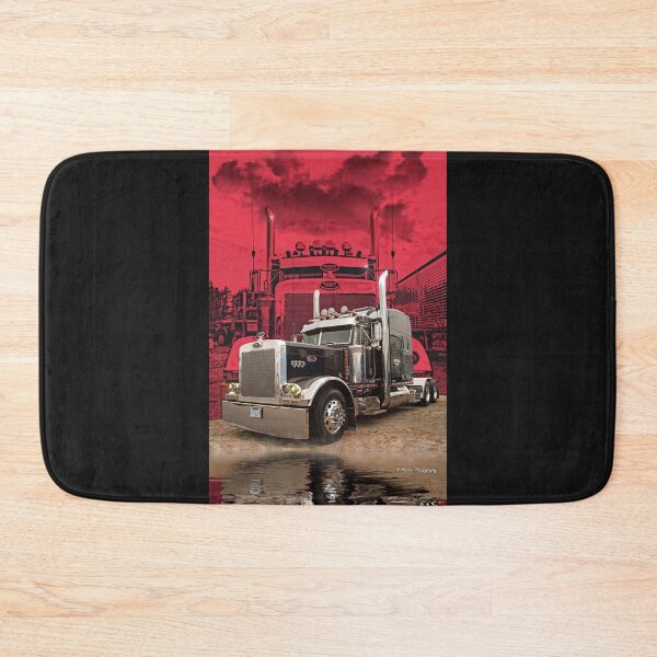 Item preview, Peterbilt with Red Peterbilt background designed and sold by rharrisphotos.