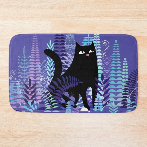 Item preview, The Ferns (Black Cat Version) designed and sold by littleclyde.