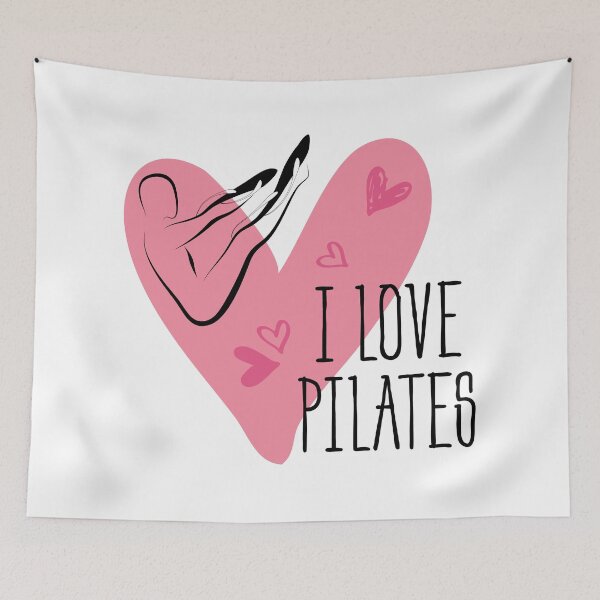 Item preview, Pilates rocker pose and heart designed and sold by sashica.
