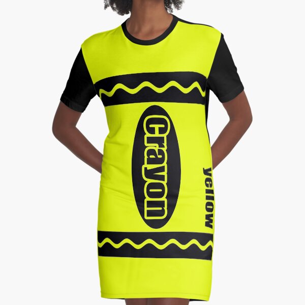 Item preview, Yellow Crayon Costume for Women Men Yellow Crayon Costume  designed and sold by Bullish-Bear.