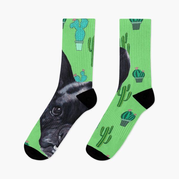 Item preview, Pugs and cactus designed and sold by Apatche Revealed.