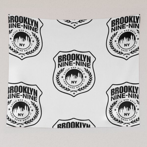 Item preview,   Brooklyn Nine-Nine badge - catch bad guys, look good doing it designed and sold by TeganLB.