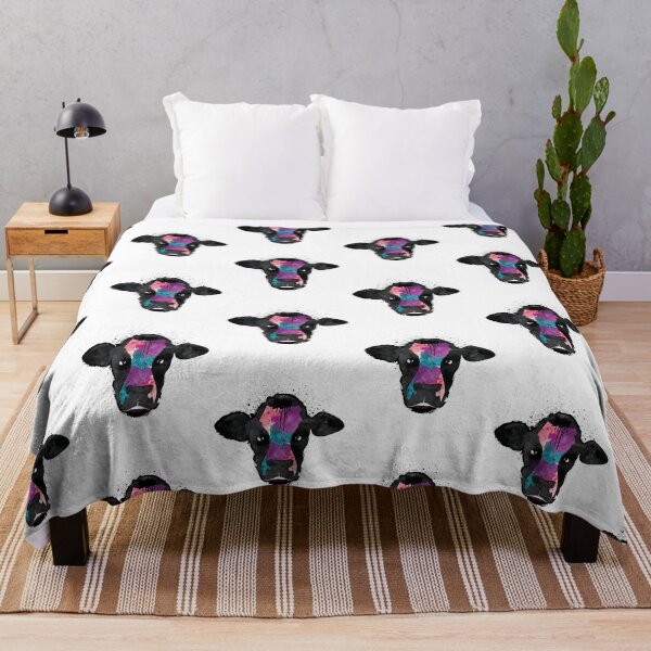 Item preview, Cow Head Art Watercolor - For People Who Love Cows designed and sold by NomYen ..