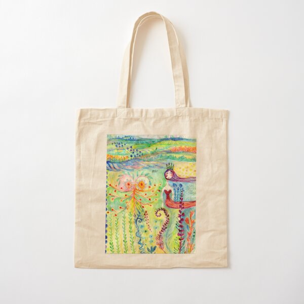 Tales in Paradise Cotton Tote Bag
