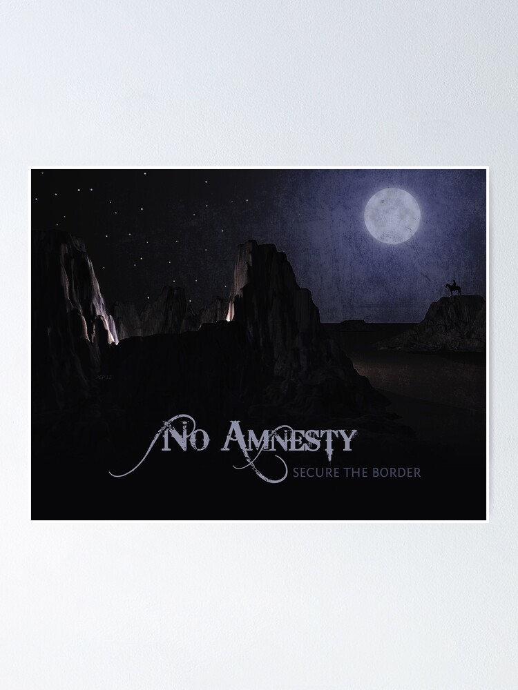 Alternate view of Secure The Border Poster