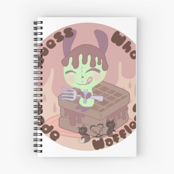 Item preview, Guess Who Made Chocolate Waffles? designed and sold by kuro2kira.