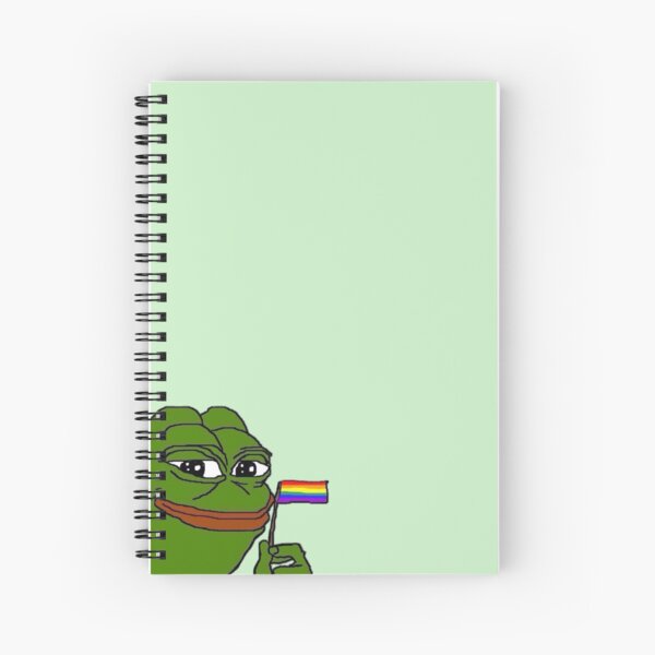 Gay Pepe Spiral Notebook