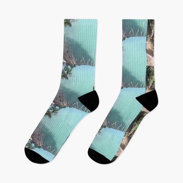 Item preview, tree overhanging a rocky shore designed and sold by LeighsDesigns.