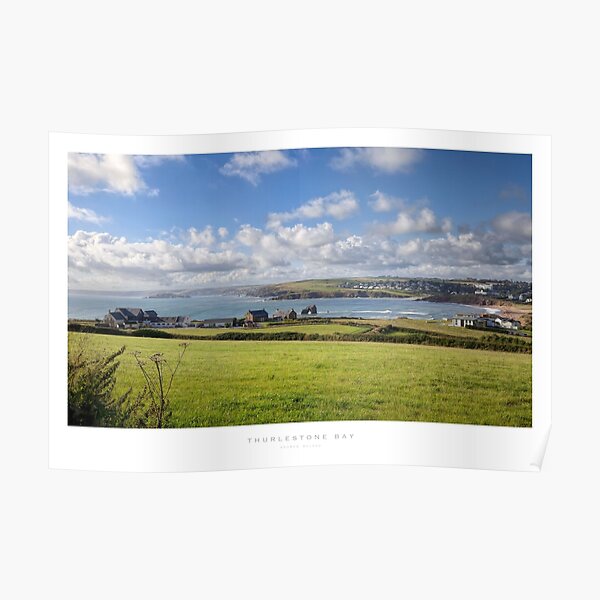 Thurlestone Bay, Devon Poster