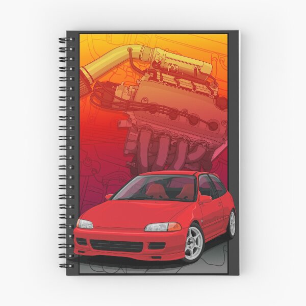 Item preview, Civic EG hatch with a D16 backdrop Ver2 designed and sold by ArtyMotive.