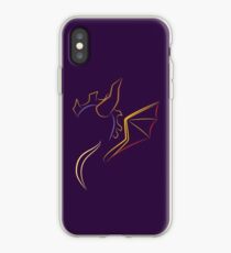 The purple Dragon iPhone Case