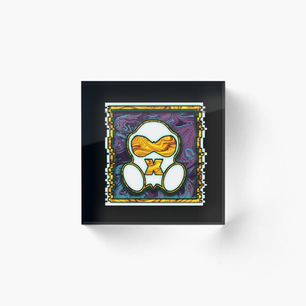 MUTE xx ROYAL Acrylic Block
