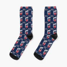 THIS GIRL LOVES PATRIOTS Socks