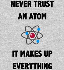 Don't Trust Atoms Kids Pullover Hoodie