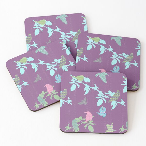 Item preview, Shetland Starling - purple background  designed and sold by Juliewdesigns.
