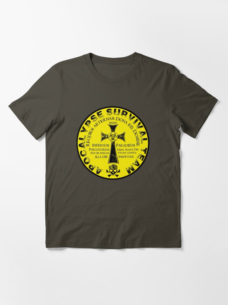 Alternate view of Apocalypse Survival Team Essential T-Shirt