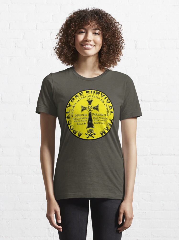 Alternate view of Apocalypse Survival Team Essential T-Shirt
