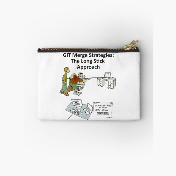 Item preview, Git Merge Strategies version 2 - The Long Stick Approach designed and sold by devscape.