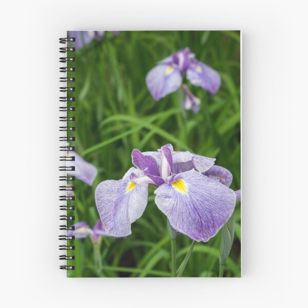 Item preview, Amethyst Colored Japanese Irises in Bloom - A Garden for Van Gogh designed and sold by Georgia Mizuleva.