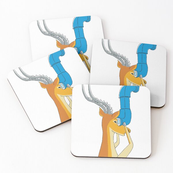 Item preview, An antelope with a periscope designed and sold by Joel Tarling.