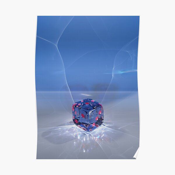 Caustics Madness - Dice Poster