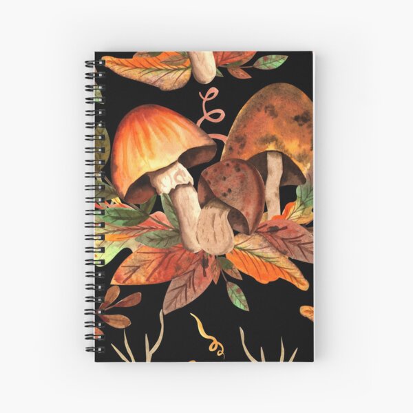 Item preview, Hello autumn mushroom pattern designed and sold by wolfgangrainer.
