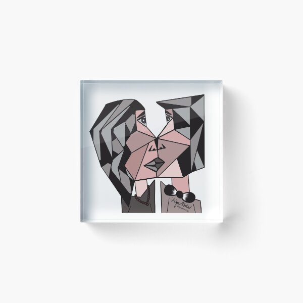 Item preview, First kiss-cubism designed and sold by irinabbota.