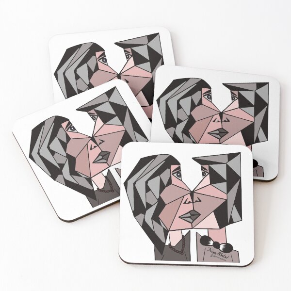 Item preview, First kiss-cubism designed and sold by irinabbota.