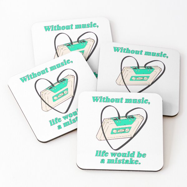 Item preview, Without Music Life Would Be A Mistake designed and sold by Stephanie "Coco" Landry.