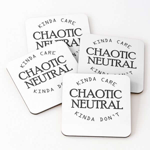 Item preview, Chaotic Neutral designed and sold by ShirTomDesigns.