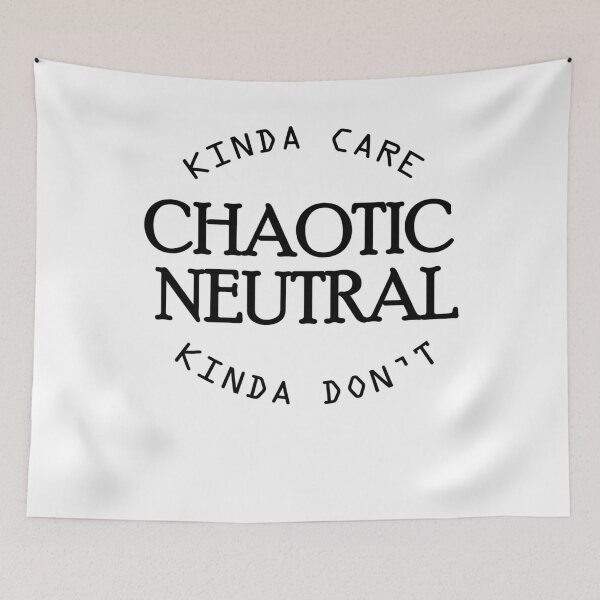 Item preview, Chaotic Neutral designed and sold by ShirTomDesigns.