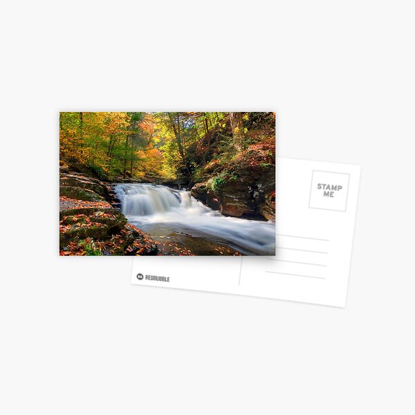 Item preview, Conestoga Falls On Kitchen Creek in the Fall designed and sold by Gene Walls.