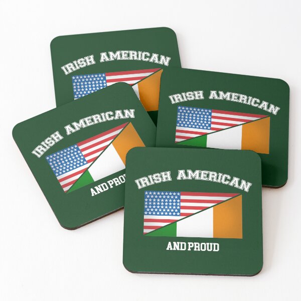Item preview, PROUD IRISH AMERICAN 01 designed and sold by IOMAprints.