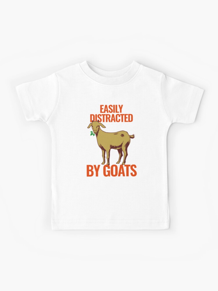 Easily Distracted By Goats Adhd For Enfp Entp Intp And Infp Kids T Shirt By Isstgeschichte Redbubble