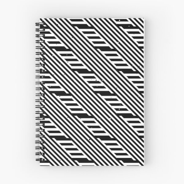 Item preview, Black white pattern with striped diagonal lines. Op art. designed and sold by divincreador.