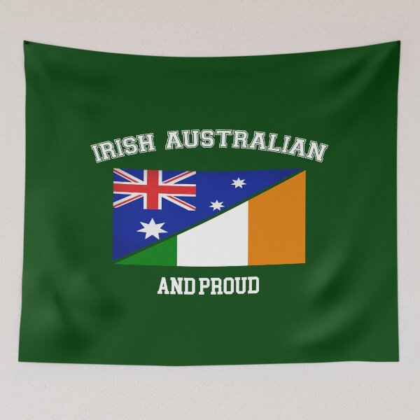 Item preview, PROUD IRISH AUSTRALIAN 01 designed and sold by IOMAprints.