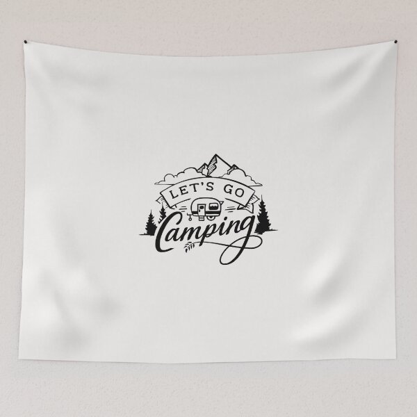 Item preview, Let's Go Camping, Camping RV Design For Campers, Country graphic designed and sold by DNH Threads.