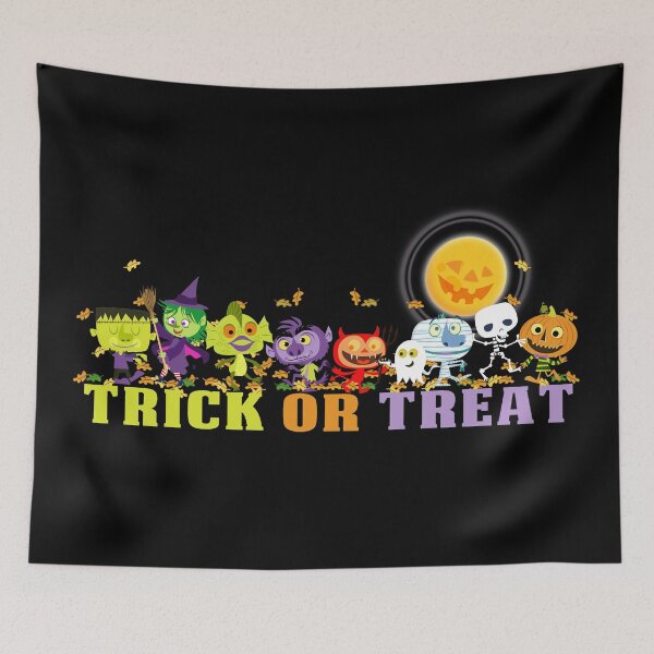 Item preview, trick or treat 2 designed and sold by Wonderful world of whimsical Art of yesteryear and today .