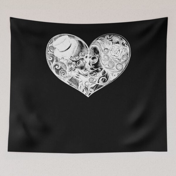 Item preview, Dia de Muertos Kiss and LoveI Skeleton & Gothic designed and sold by ChrisFeil.